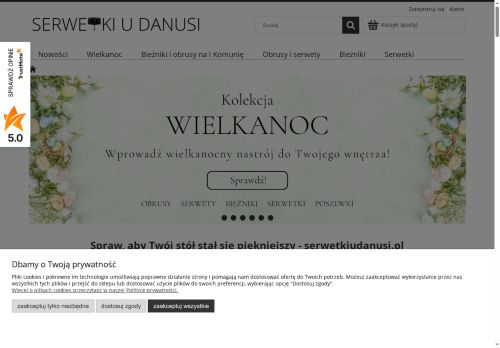 Serwetki u Danusi Adrianna Andrzejewska